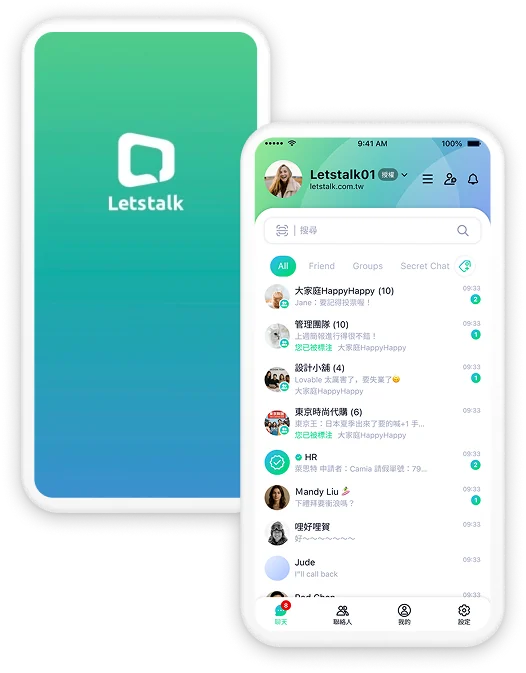 Letstalk 快速启动聊天界面
